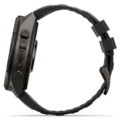 Garmin Fenix 9 Pro InReach amoled 51mm Sapphire Titane Carbon Gray DLC bracelet noir/gris galet 010-04337-11 — photo 5