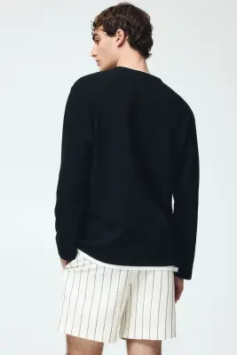 Short Regular Fit - Crème/rayé — photo 2