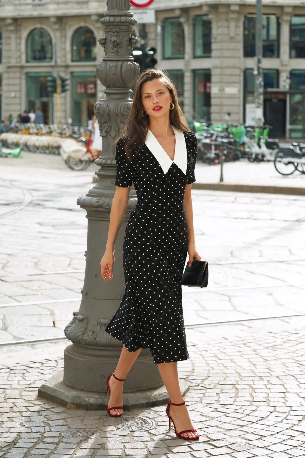 Gladys Polka Dot Dress