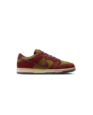 SB Dunk Low Pro Dark Team Red — photo 1