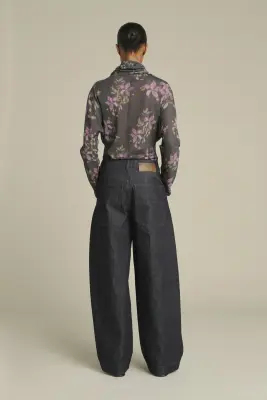 TEE-SHIRT LISIA ANTHRACITE/VIOLET — photo 2