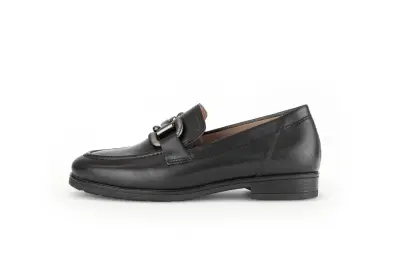 Mocassins Gabor 72.422.37 Noirs - Lacets Grande Pointure Femme — photo 2