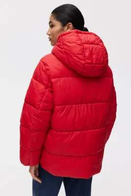 Doudoune oversize - Rouge — photo 4