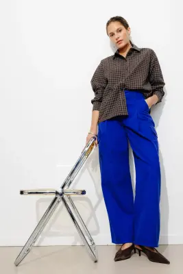 Chemise à carreaux Femme — photo 5