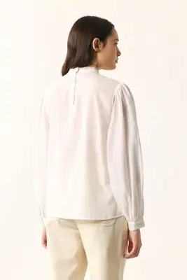 Blouse Ethan Ecru — photo 5