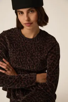 Tee-shirt Flora Leopard — photo 2