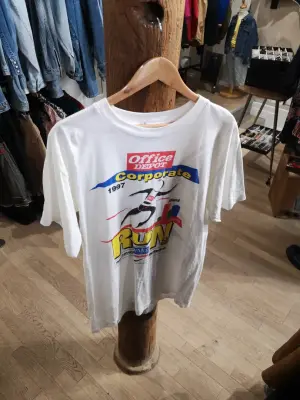 T-shirt vintage Office Depot Corporate Run 1997 — photo 1