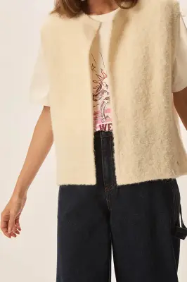 Gilet Achille Creme — photo 3