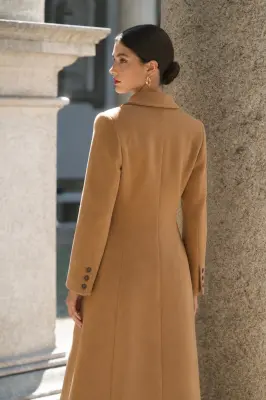 Marcelle Coat - Beige — photo 4