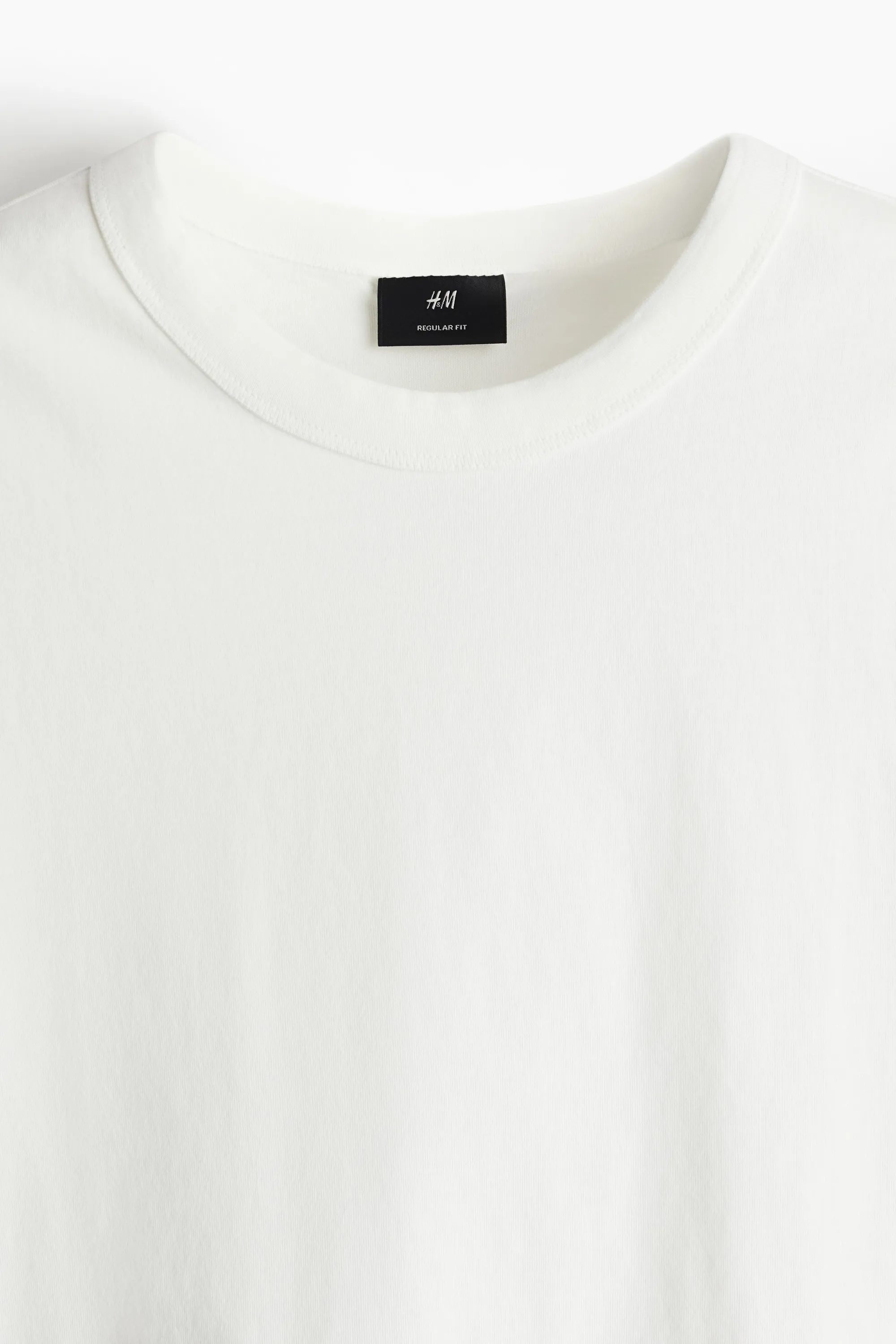 T-shirt Regular Fit - Blanc