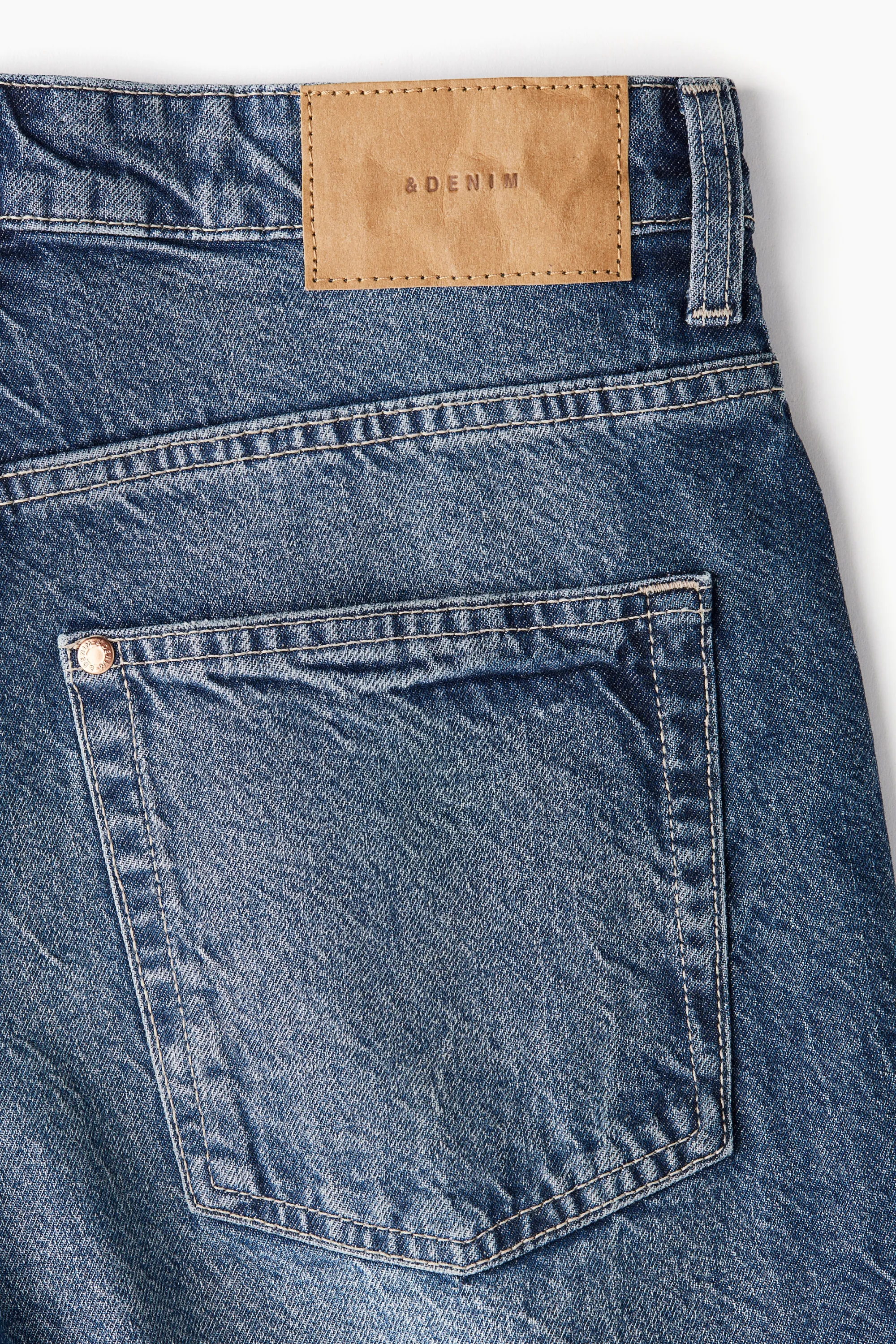 Short en jean Bermuda High - Bleu denim