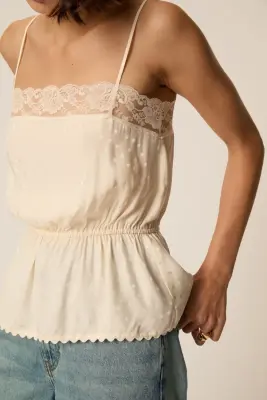 Top Evyna Ecru — photo 2