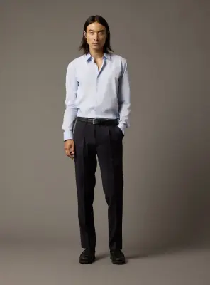 Pantalon de costume Laslo Navy/White — photo 1