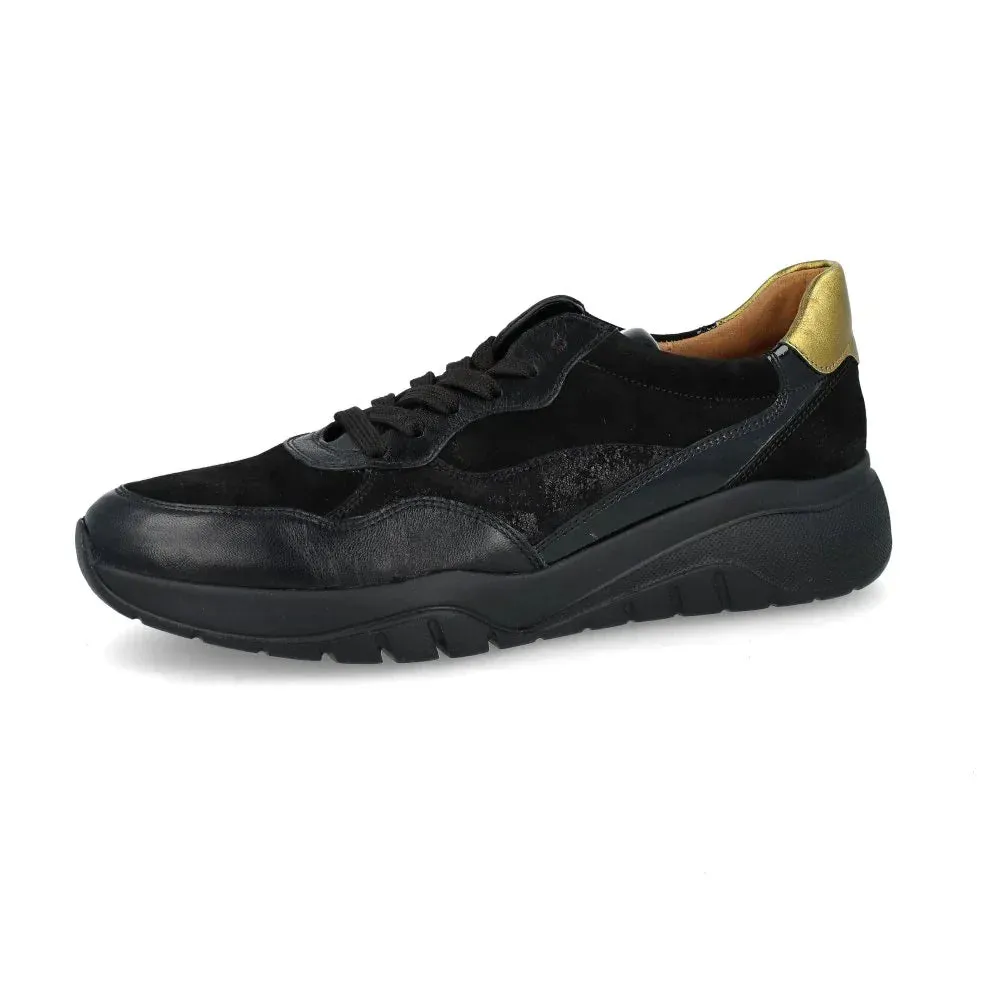 Baskets Gabor 53.451.27 Noires - Lacets Grande Pointure Femme