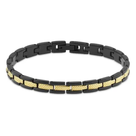 Bracelet Homme en acier Rochet Santorin 6mm x 21cm HB4771