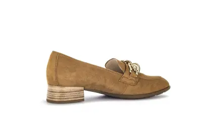 Mocassins Gabor 35.281.14 Marron - Daim Lacets Grande Pointure Femme — photo 2