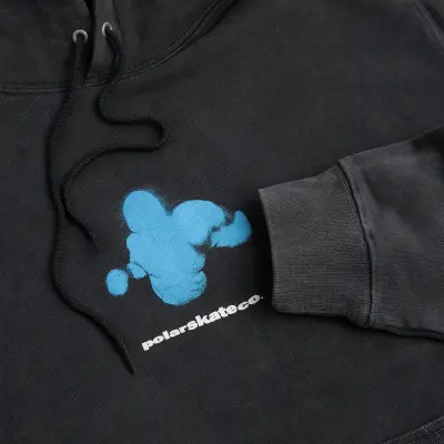 sweatshirt polar dave figthing myself – silver black — photo 3