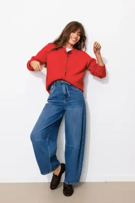 Cardigan col rond Femme — photo 3