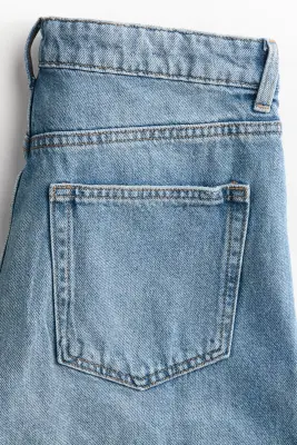 Short Bermuda en denim - Bleu denim clair — photo 3