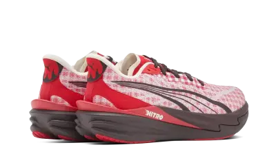 Puma Deviate Nitro 4 Check Red White — photo 3