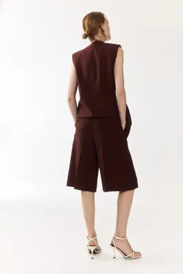 Short Bermuda chic - Marron — photo 2