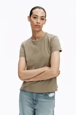 MAMA T-shirt d'allaitement - Vert kaki clair — photo 2