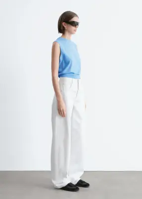 Jean barrel - Blanc — photo 2