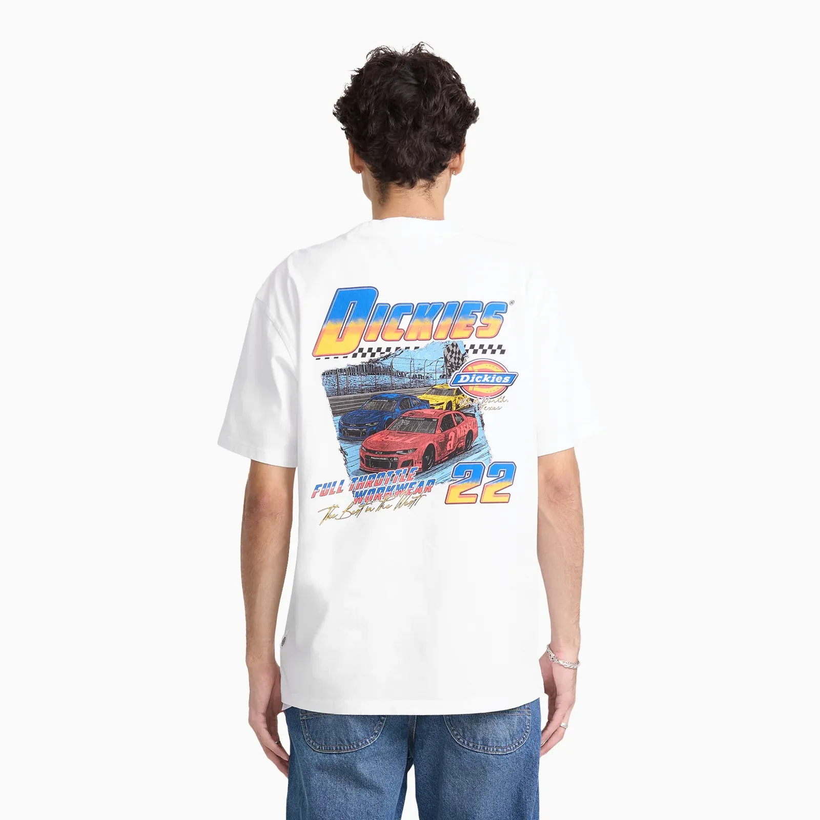 t-shirt Dickies tonopah – white