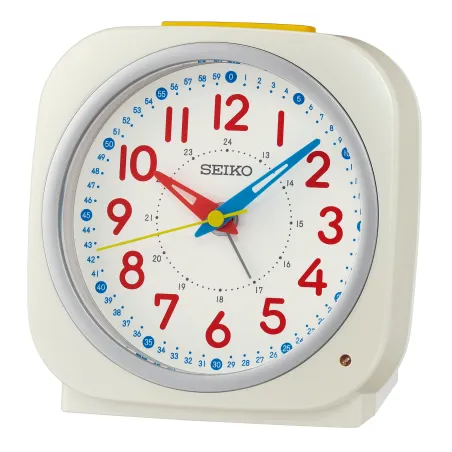 Réveil Seiko pédagogique avec veilleuse QHE200W