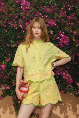 Chemise brodée Femme — photo 2