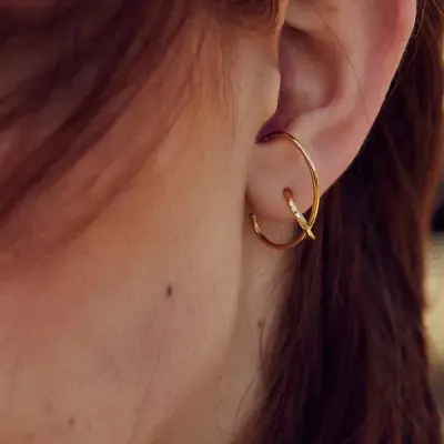 Boucles d’oreilles Alma – BDM Studio — photo 2