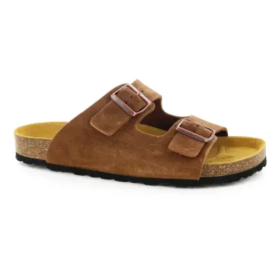 SANTAFE SANDALE NUBUCK DESERT Marron — photo 2