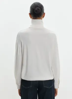 Chemise en coton et cachemire — photo 2