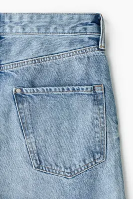 Short Relaxed en denim - Bleu denim — photo 5