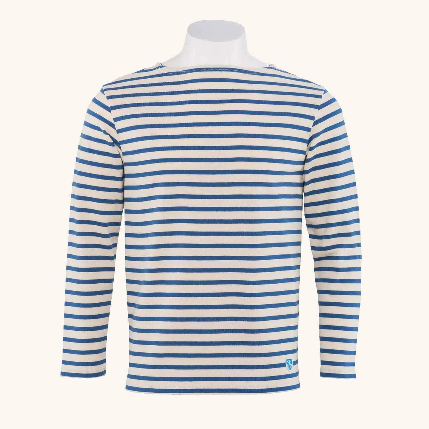 Marinière Écru / Indigo mixte
