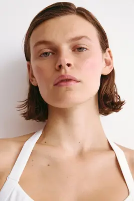 Débardeur de sport dos nu SoftMove™ - Blanc — photo 3