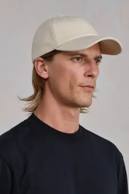 Casquette '6 panel' - Coton Natural — photo 3