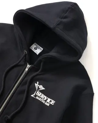 Martini Zipper Hoodie Black — photo 4
