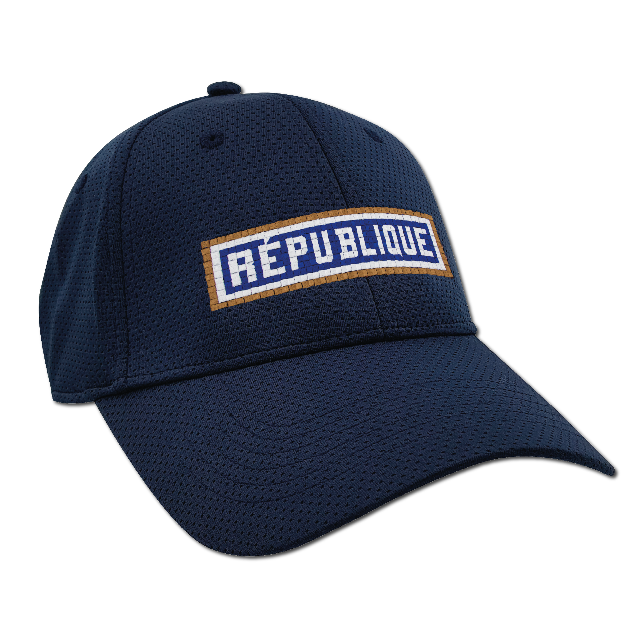 CASQUETTE BRODÉE - RÉPUBLIQUE - NAVY