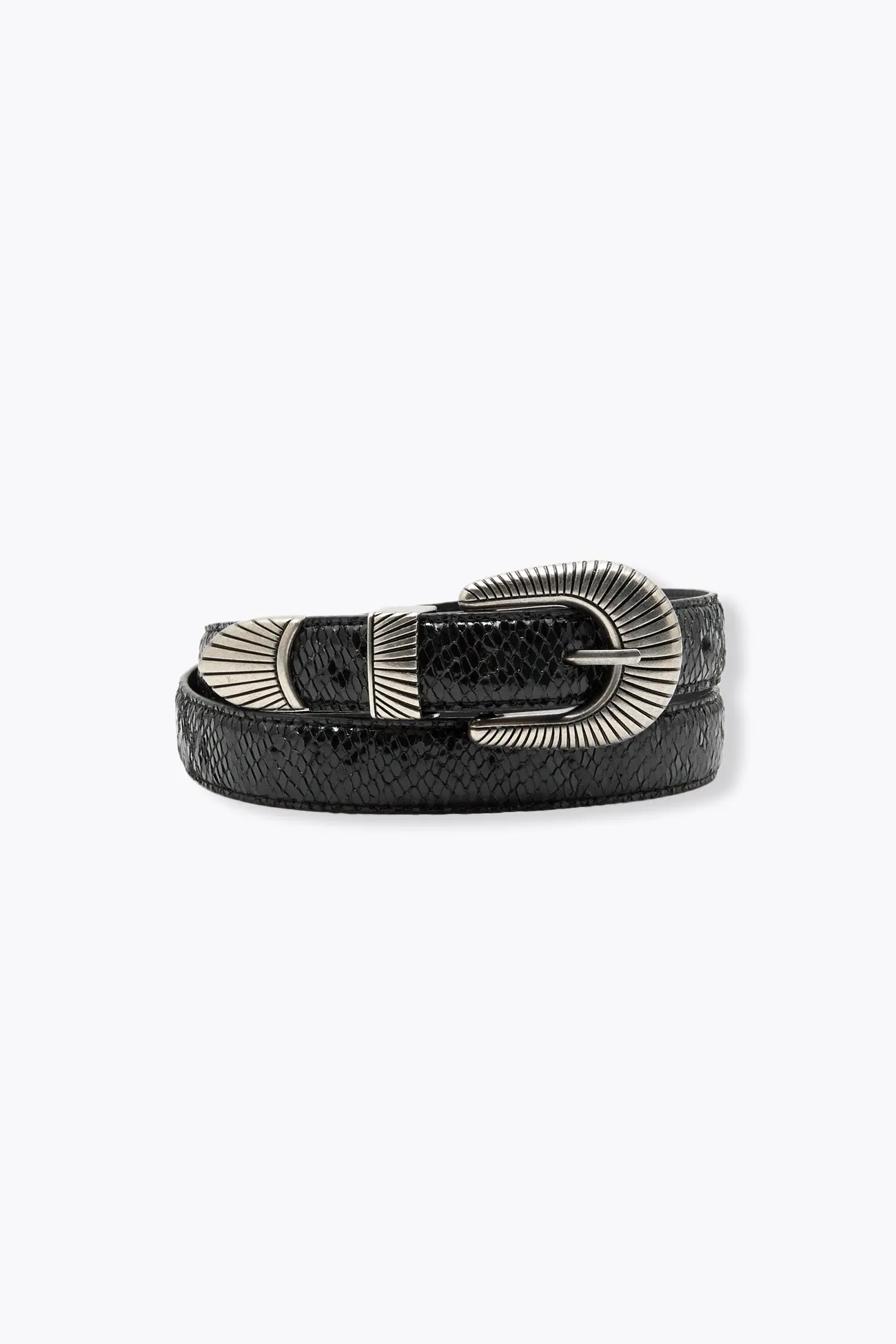Ceinture effet reptile Femme