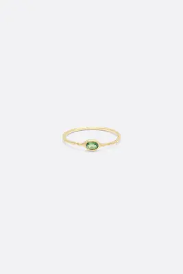 BAGUE MARION - Or blanc 18 carats — photo 1