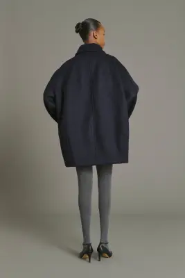 MANTEAU KASPER DARK NAVY — photo 5