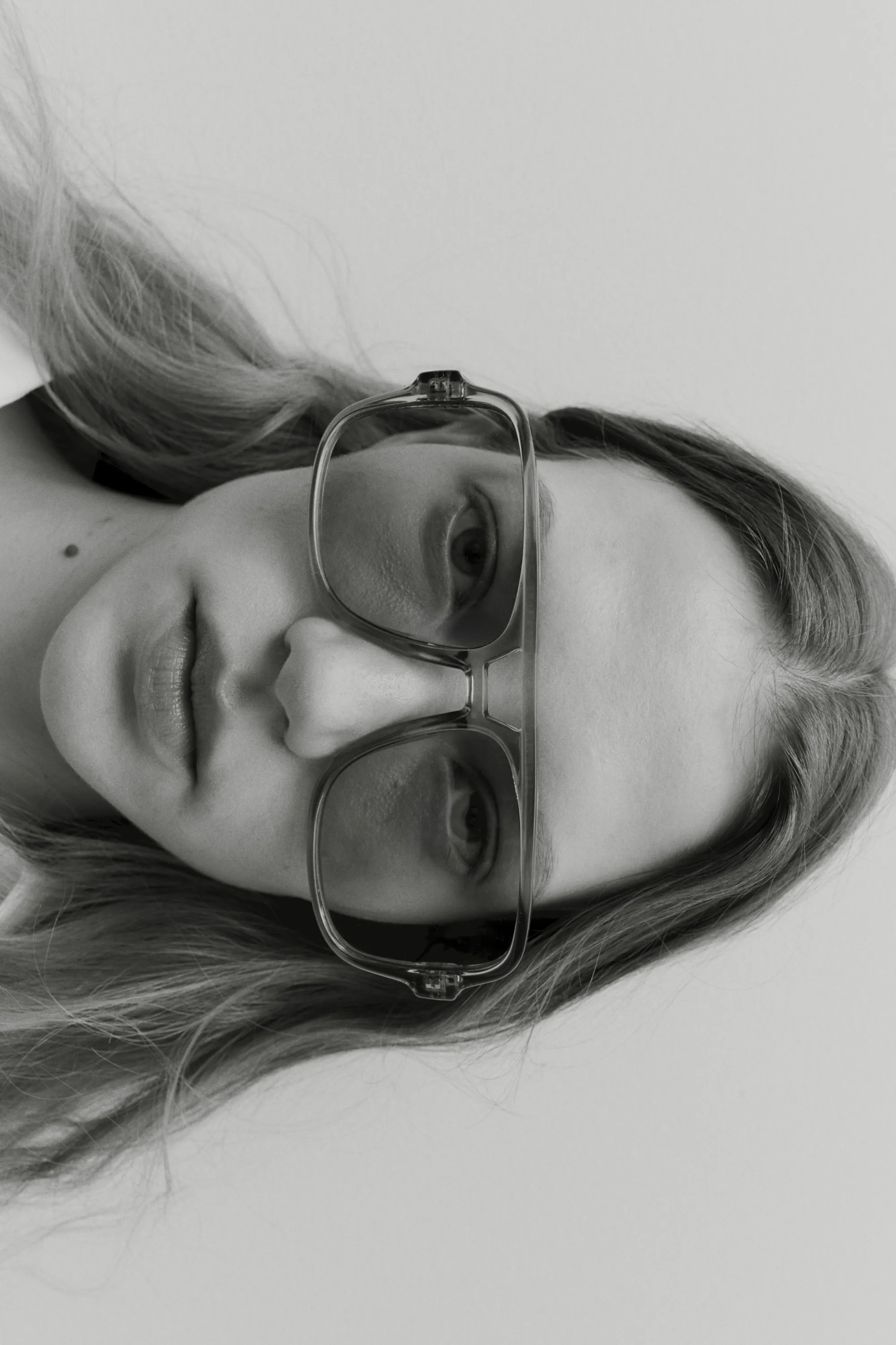 Lunettes de soleil de style aviateur - Beige/gris