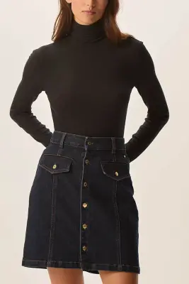 Tee-shirt Flore Noir — photo 3