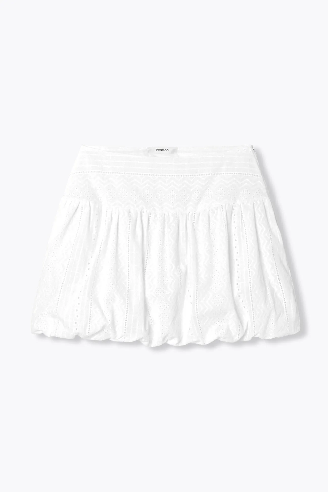 Jupe boule broderie anglaise