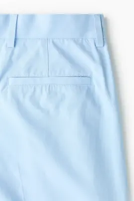 Pantalon chic Loose Fit - Bleu clair — photo 4