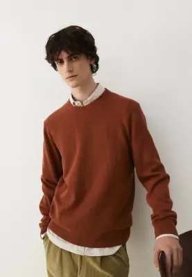 Le pull texturé - Terracotta — photo 4