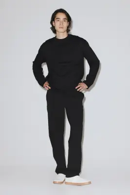 T-shirt à manches longues Cooling Relaxed Fit - Noir — photo 4