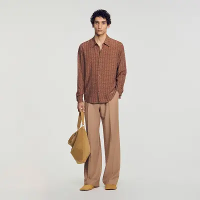Chemise imprimé chaine