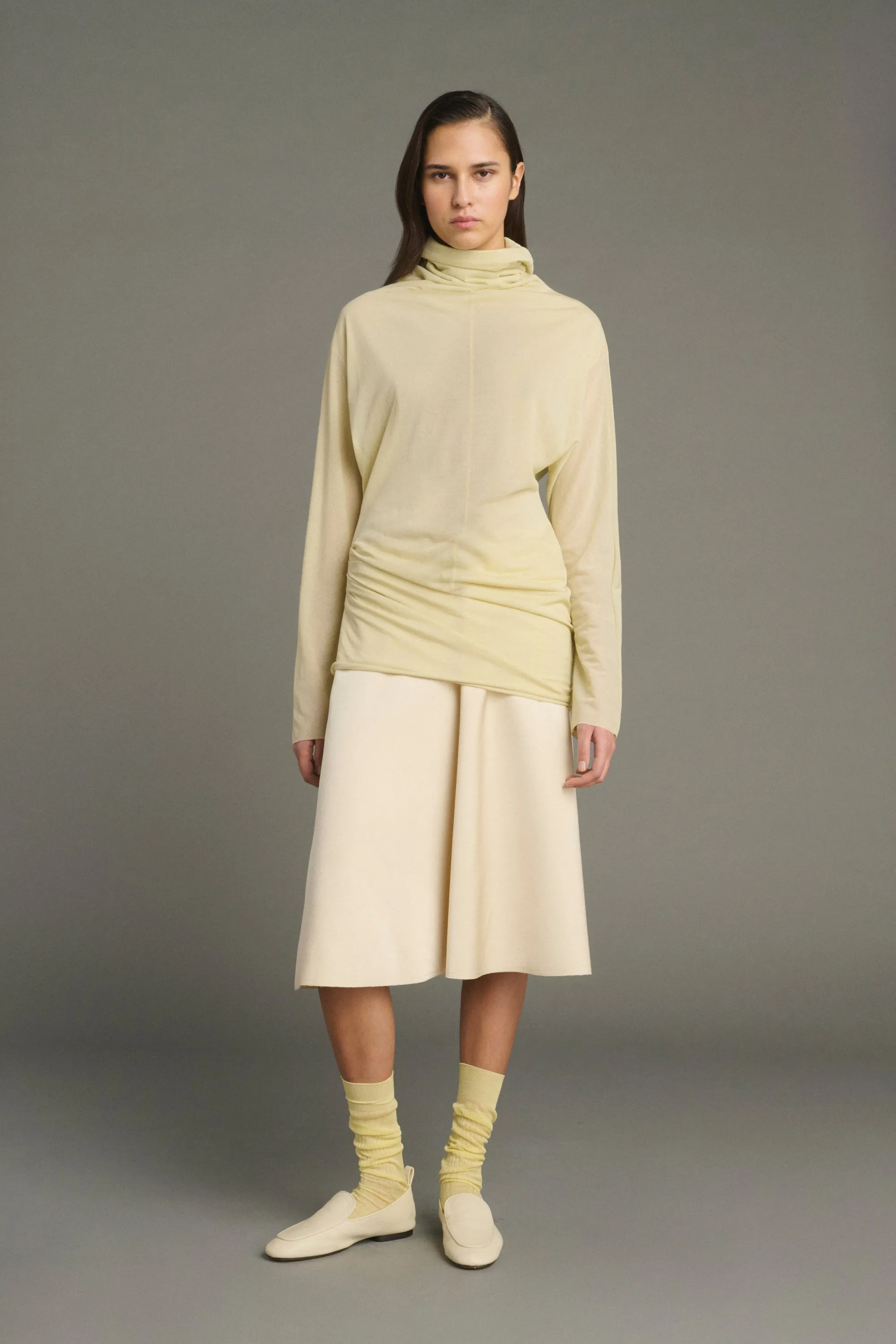 TEE-SHIRT LISIA JAUNE PÂLE